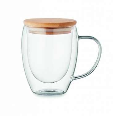 Logo trade promotional gifts picture of: Double wall borosilicate mug