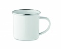 Enamel sublimation mug 200ml, White