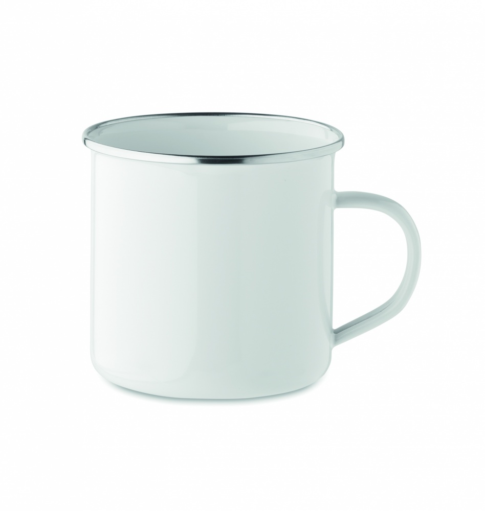 Logo trade promotional gift photo of: Enamel sublimation mug 500ml