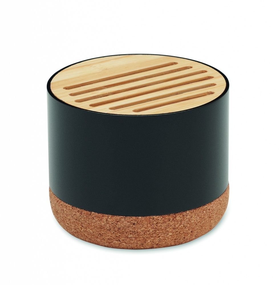 Logotrade promotional items photo of: Cork and aluminium speaker