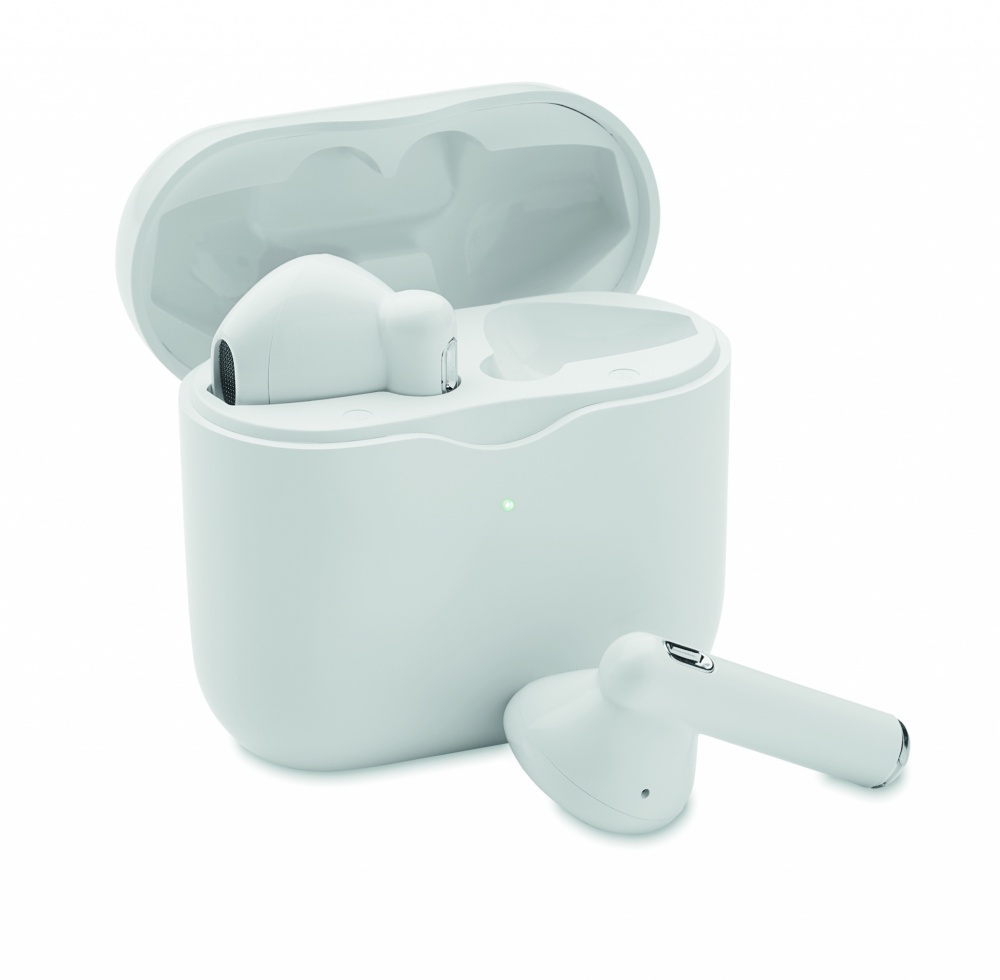 Logotrade advertising products photo of: TWS earbuds with charging base