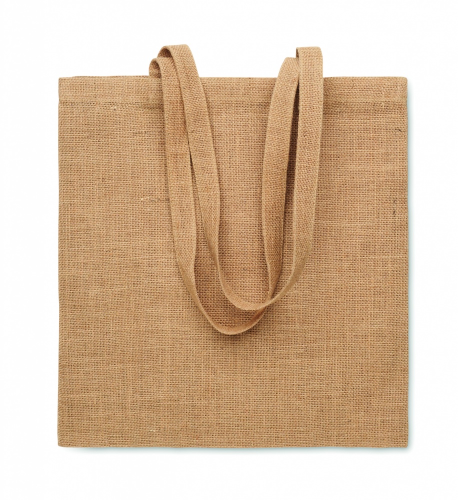 Logotrade advertising product image of: Jute long handled shopping bag