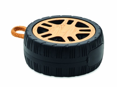 Logo trade promotional gifts image of: Wireless speaker tire shaped