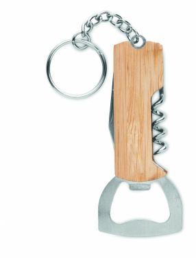 Logo trade promotional merchandise image of: 3 in 1 bamboo pocket tool