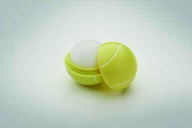 Logotrade promotional merchandise image of: Lip balm in tennis ball shape