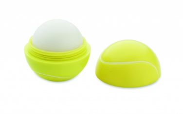 Logo trade promotional item photo of: Lip balm in tennis ball shape