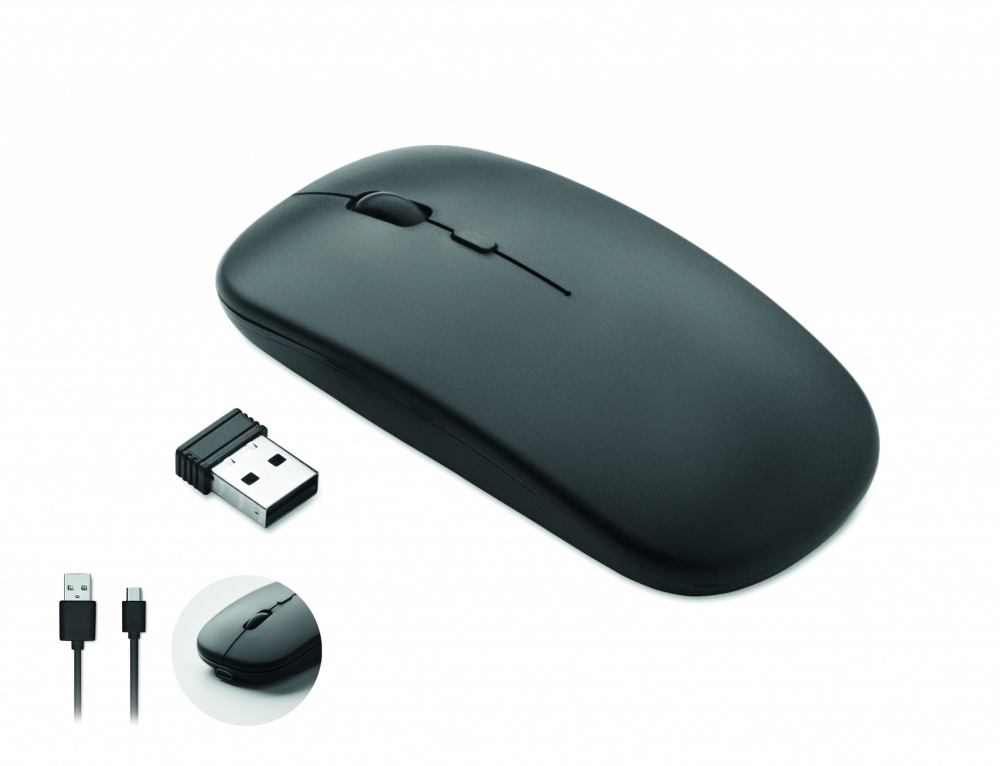 Logotrade corporate gifts photo of: Rechargeable wireless mouse