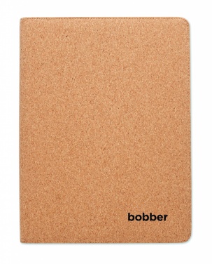 Logo trade promotional giveaway photo of: A4 cork conference folder