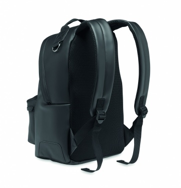 Logo trade promotional items image of: Laptop 15" soft PU backpack