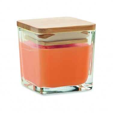 Logotrade business gift image of: Squared fragranced candle 50gr