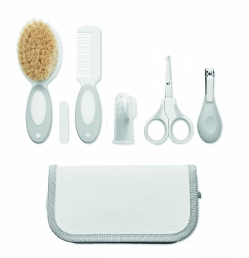 Logo trade promotional item photo of: 6 piece baby grooming set