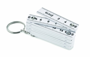 Logotrade advertising product image of: Carpenters ruler key ring 50cm Kotka