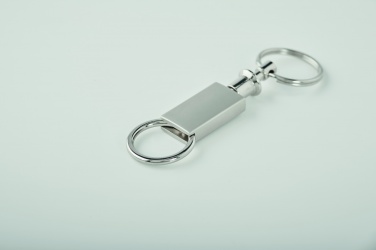 Logo trade promotional product photo of: Pull apart split key ring Kajaani