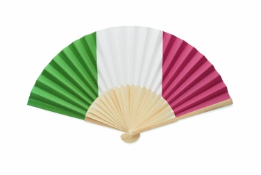 Logo trade advertising products picture of: Manual fan flag design