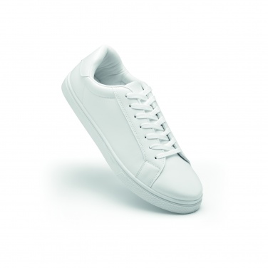 Logo trade promotional merchandise image of: Sneakers in PU size 46