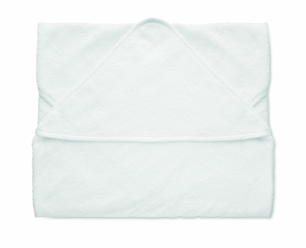 Logo trade promotional gifts picture of: Cotton hooded baby towel