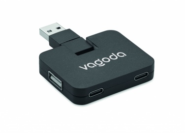 Logo trade promotional item photo of: 4 port USB hub