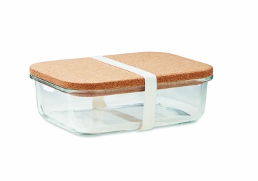 Logotrade promotional gift picture of: Glass lunch box with cork lid