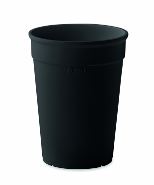 Logotrade promotional item image of: Recycled PP cup capacity 250 ml