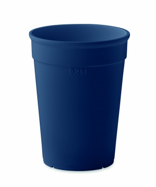 Logo trade advertising products picture of: Recycled PP cup capacity 250 ml