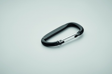 Logo trade corporate gifts picture of: Carabiner clip in aluminium.