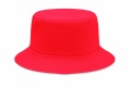 Brushed 260gr/m² cotton sunhat, Red