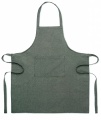 Recycled cotton Kitchen apron, Black