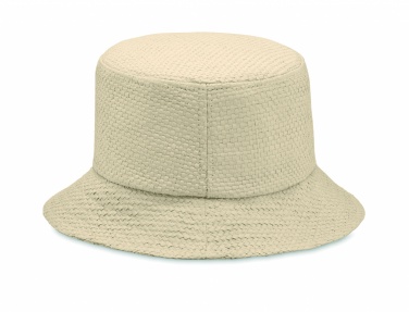 Logo trade promotional item photo of: 9aper straw bucket hat