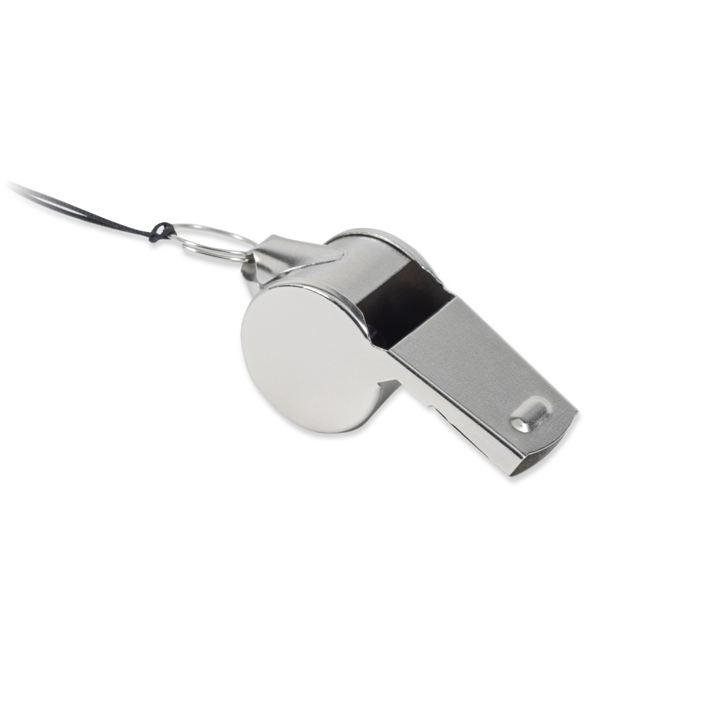 Logo trade corporate gifts picture of: Metal whistle