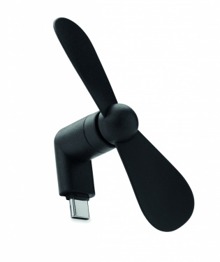 Logo trade promotional products image of: Portable USB-C fan