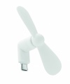 Portable USB-C fan, White