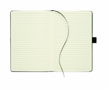 Logo trade promotional gift photo of: A5 notebook PU front pocket