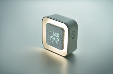 Logotrade promotional merchandise picture of: Recycled ABS/RPET alarm clock Stuttgart