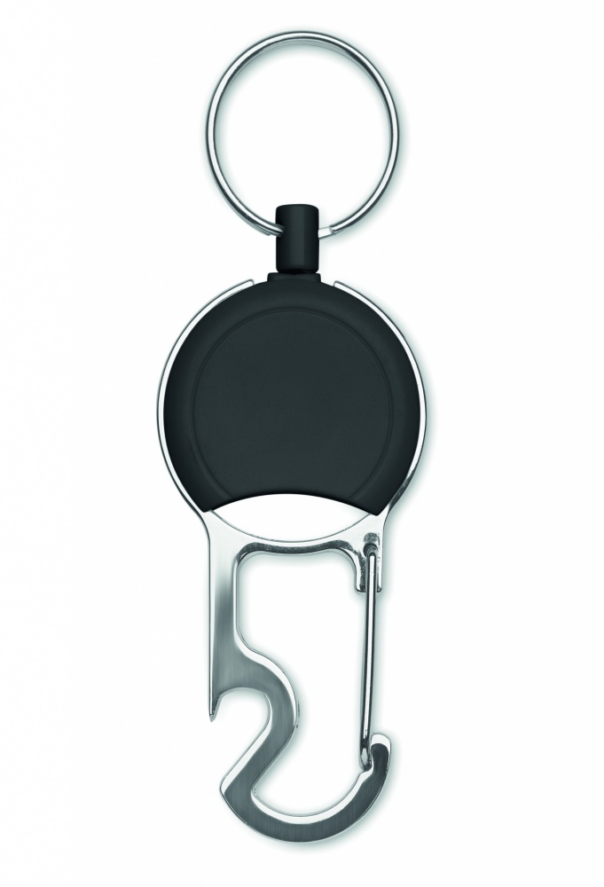 Logo trade promotional giveaway photo of: Retractable badge holder set