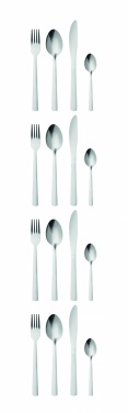 Logo trade promotional gifts image of: 16 piece cutlery set.