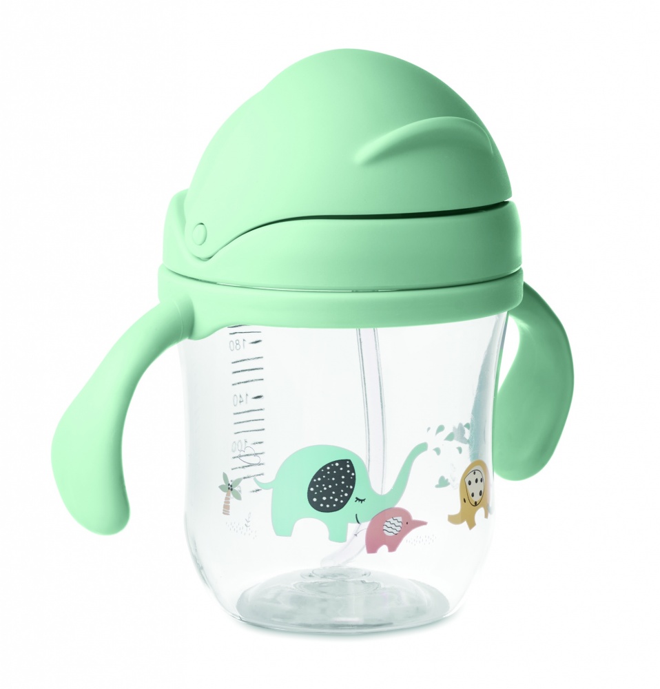 Logo trade business gifts image of: Baby sippy cup in Tritan.