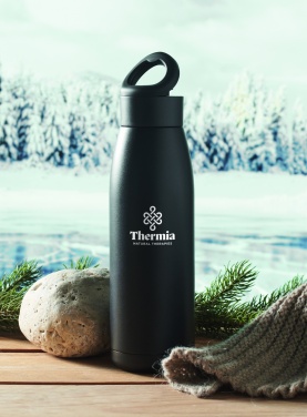 Logo trade promotional products picture of: Heat-cool double wall bottle