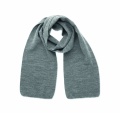 Scarf in RPET polyester, White/Grey