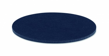 Logo trade promotional items image of: Round coaster in RPET felt