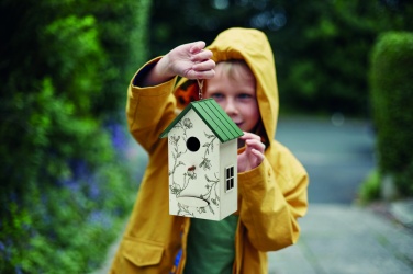 Logo trade promotional products picture of: Bird house in plywood