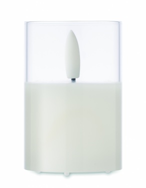 Logotrade promotional giveaways photo of: LED wax candle in glass holder