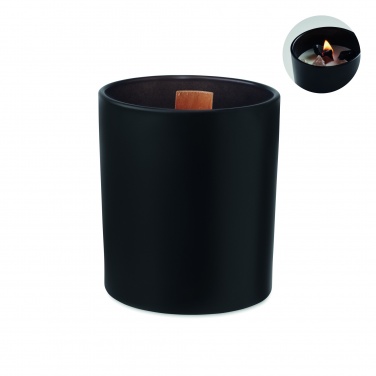 Logo trade business gift photo of: Plant based wax candle 200 gr