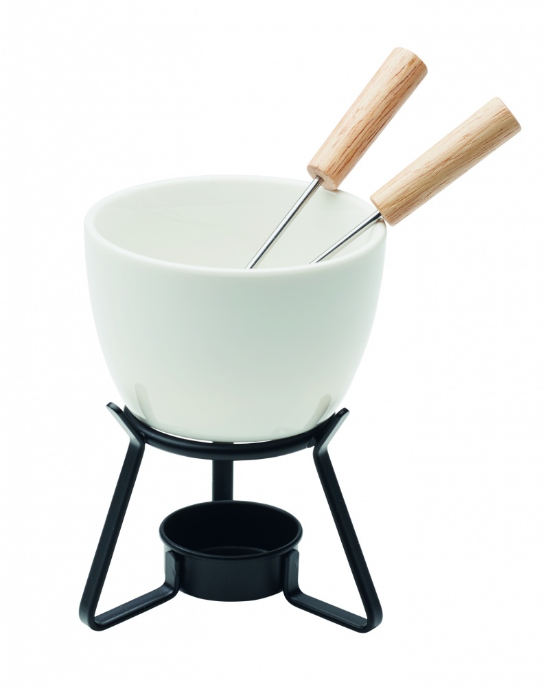 Logo trade corporate gifts image of: Ceramic fondue set 240 ml