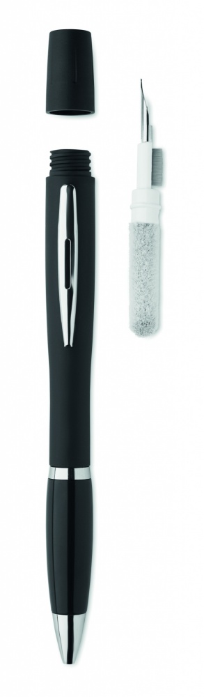 Logo trade promotional merchandise picture of: Pen with TWS cleaning set