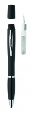 Logo trade promotional item photo of: Pen with TWS cleaning set