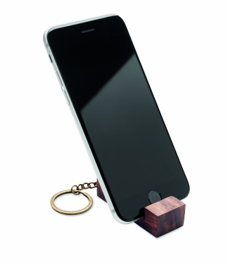 Logo trade promotional items picture of: Key ring with phone stand Hyvinkää