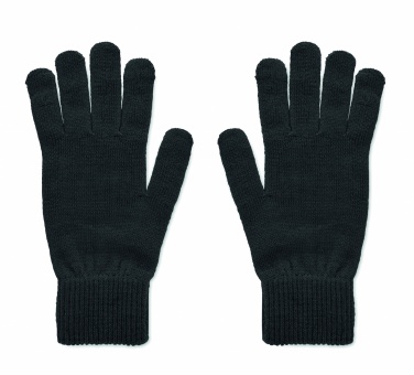 Logotrade promotional gift image of: Knitted gloves in RPET