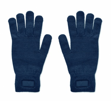 Logotrade promotional merchandise photo of: Knitted gloves in RPET