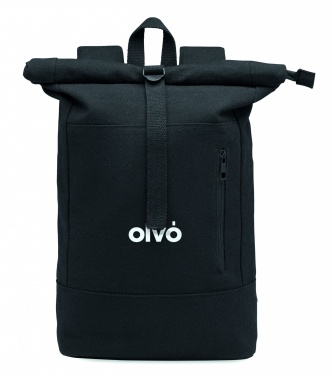 Logo trade promotional merchandise image of: Rolltop 15'' laptop backpack