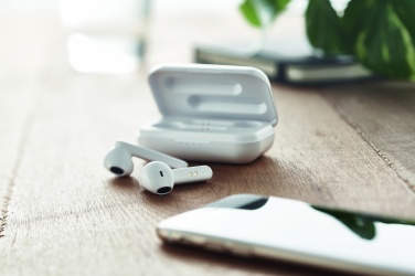 Logotrade business gift image of: TWS earbuds with charging base